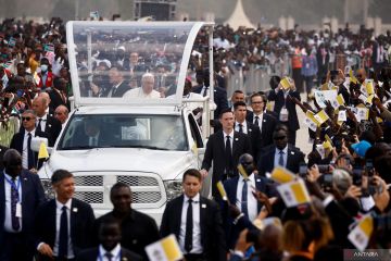 Paus Fransiskus di Sudan
