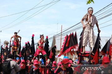 Semarak pawai perayaan Cap Go Meh di Kota Singkawang