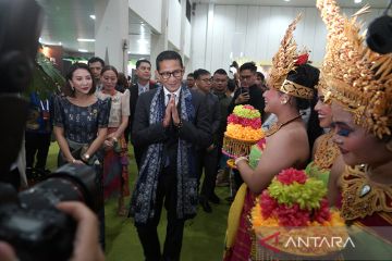 Menparekraf dan delegasi ATF kunjungi Travel Expo 2023 di Yogyakarta