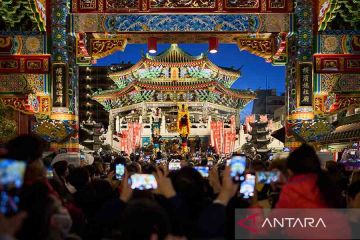 Festival Lampion di Pecinan Yokohama