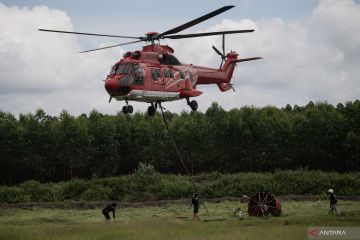 Simulasi Pemadaman Kebakaran Hutan dan Lahan