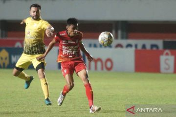 Liga 1: Bali United kalah dari Barito Putera 1-2.