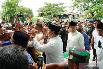 Prabowo: NU menjadi salah satu pilar persatuan dan kesatuan bangsa