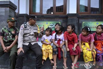 Polisi lakukan sosialisasi ke anak-anak tentang isu penculikan