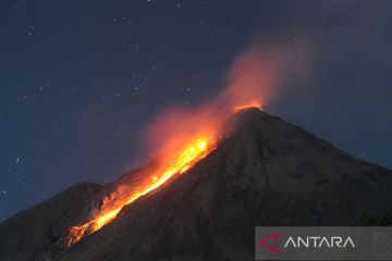 PVMBG minta warga waspadai potensi lahar di Gunung Karangetang