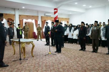 Pemkab Merangin lantik 67 Pejabat Eselon III dan Fungsional