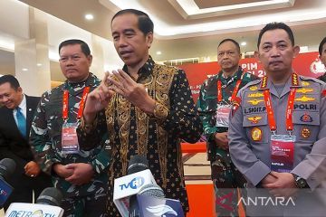 Presiden perintahkan TNI-Polri jaga hilirisasi sumber daya alam