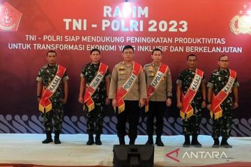 Rapim TNI-Polri bahas kesiapan pengamanan Pemilu 2024