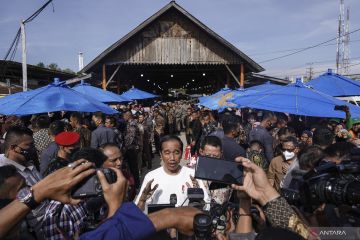 Presiden Jokowi kunjungi Pasar Pagi Batuphat Aceh