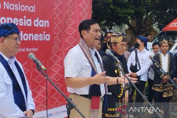 Menko Luhut resmikan dimulainya Gernas Bangga Buatan Indonesia 2023