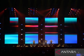 Konser Westlife di ICE BSD momen "comeback" Mark usai pneumonia