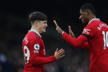 Gol Rashford dan Garnacho bawa Manchester United menang 2-0 atas Leeds