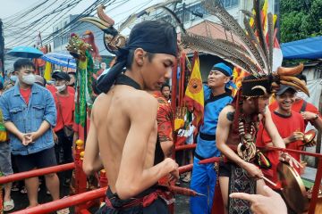 Budaya Tionghoa tampil dalam perayaan Cap Go Meh di Tambora