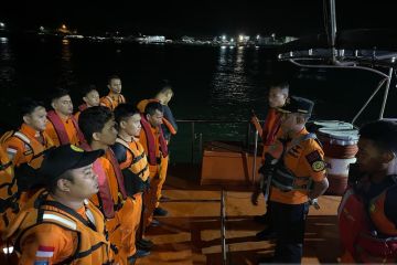Basarnas Gorontalo lakukan pencarian kapal cepat Express Pricillia