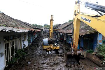 Dampak banjir bandang Bondowoso