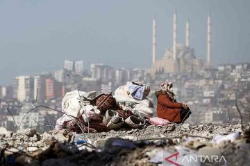 Palestina sumbang 20 ribu selimut bagi korban gempa di Turki