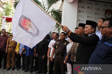 FOTO - Peluncuran kirab Pemilu 2024 di Aceh