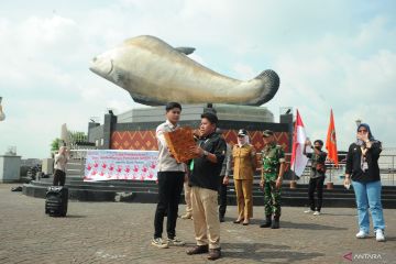 Apel Siaga Pengawasan Pemilu Bawaslu Palembang 