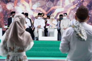 Wapres hadiri acara Barus Bersholawat untuk Indonesia