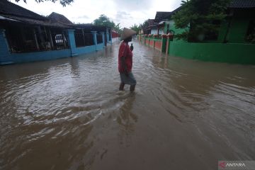 Banjir luapan sungai di Klaten