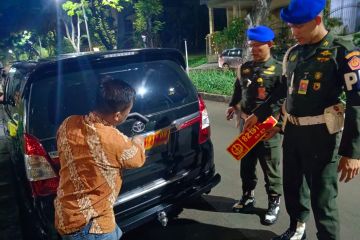 Puspom TNI rutin razia penyalahguna plat nomor TNI