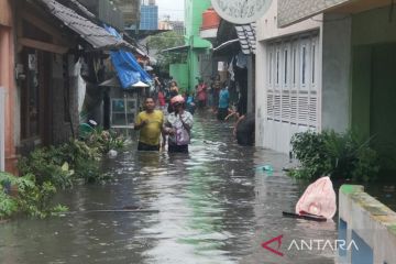 Hujan sejak Kamis siang, sejumlah wilayah di Solo terendam banjir