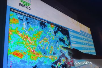 BMKG keluarkan peringatan dini cuaca ekstrem 17-23 Februari di Sulsel