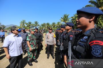 Polda Sumut dan Kodam I Bukit Barisan apel pengamanan F1 Powerboat