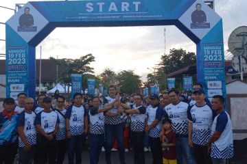 Jalan Sehat BUMN di Kota Pangkalpinang