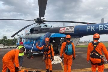 Dua helikopter diturunkan evakuasi Kapolda Jambi di Kerinci