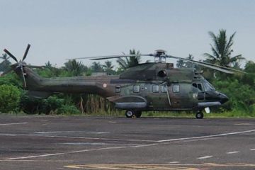 Lanud Pekanbaru bantu evakuasi helikopter Kapolda Jambi