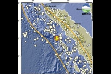 Gempa M5,2 guncang Sinabang