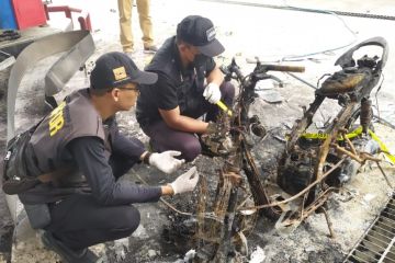 Polda Bali: kebakaran SPBU Lembongan karena percikan api sepeda motor