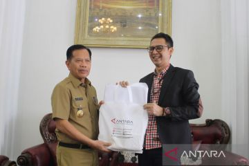 Kabiro Antara Kalsel Silahturahmi Dengan Bupati Tapin