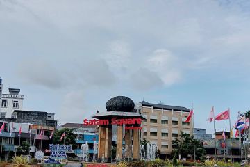 Belitung pasang 11 bendera negara anggota ASEAN