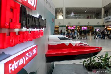 Promosi Kejuaraan Dunia F1H2O di Bandara Kualanamu