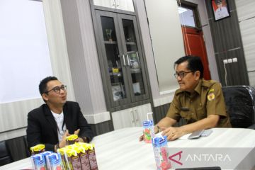 Kabiro Antara Kalsel Silahturahmi dengan Wakil Bupati HST