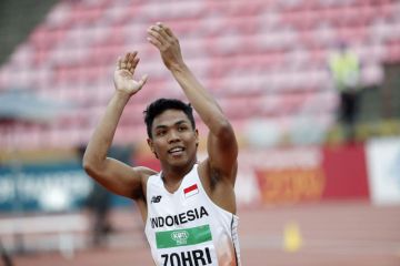 Debut Lalu Zohri di nomor 200 meter hasilkan perunggu SEA Games 2023