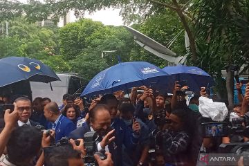 Surya Paloh tiba di Kantor DPP Demokrat temui AHY