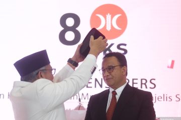 PKS dan ribuan kader deklarasikan Anies Baswedan sebagai capres Minggu