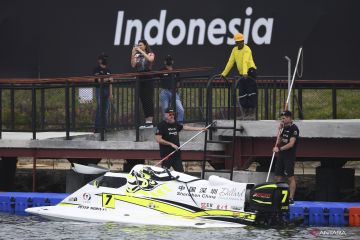 Pebalap F1 Powerboat siap jajal lintasan Danau Toba