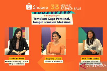 Shopee 3.3 Grand Fashion Sale, temukan gaya personal dengan mudah