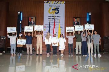 Feru Lantara Juara 1 Lomba Penulisan Berita UI