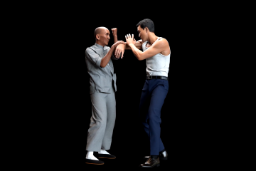 Teknologi hidupkan lagi adegan Ip Man vs Bruce Lee berlatih bela diri
