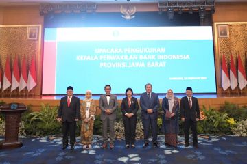 Gubernur berpesan agar Kepala BI Jawa Barat bantu jaga ekonomi