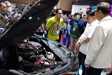 Toyota sambut hangat kedatangan Moeldoko di IIMS 2023