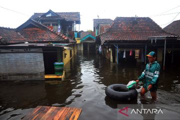 Banjir merendam 300 rumah warga Dukuh Tanggulangin Kudus