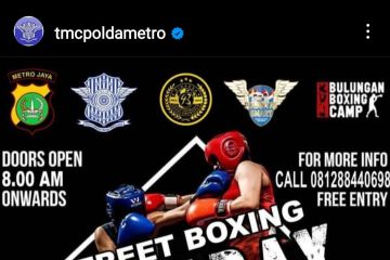 Polda Metro Jaya gelar "Street Boxing" untuk kurangi kenakalan remaja