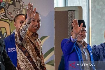 Presiden Joko Widodo hadiri Rakornas PAN