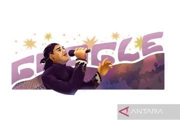 Google Doodle tampilkan wajah "Goodfather of Broken Heart" Didi Kempot